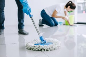 Housekeeping and cleaning concept